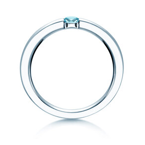 Farbsteinring Infinity Colour in Silber