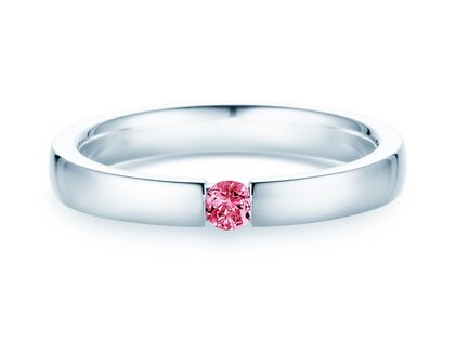 Farbsteinring Infinity Colour in Silber 925/- mit Pinker Turmalin 0,05ct