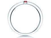 Farbsteinring Infinity Colour in Silber 925/- mit Rubin 0,03ct