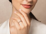 Farbsteinring Life in 9K Gelbgold mit Saphir 0,25ct und Diamanten 0,03ct