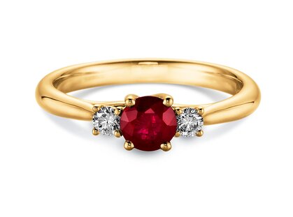 Verlobungsring Shining Ruby