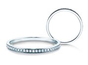 Eternityring Alliance in Platin 950/- mit Diamanten 0,125ct