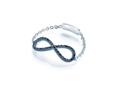 Eternityring Black Infinity