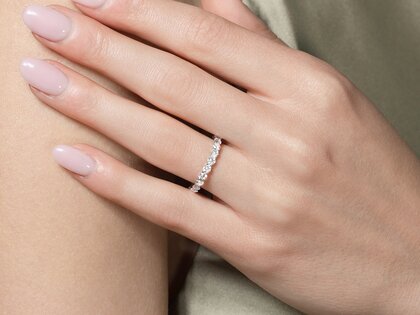 Eternityring Dawn in 9K Gelbgold