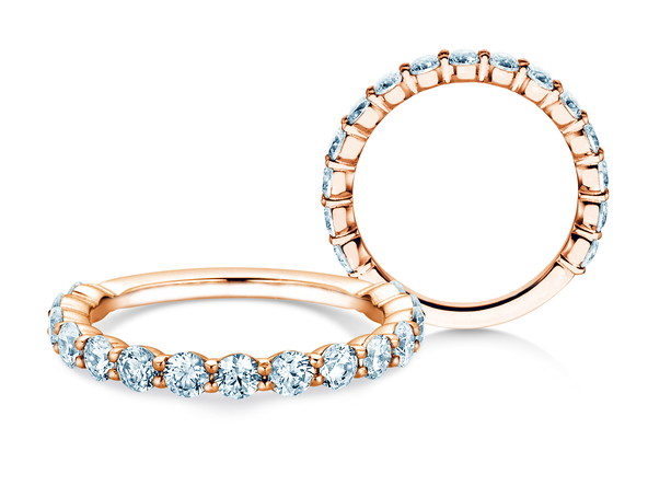 Eternityring Dawn in 9K Roségold