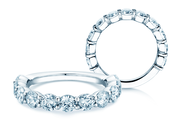 Eternityring Dawn in 9K Weißgold