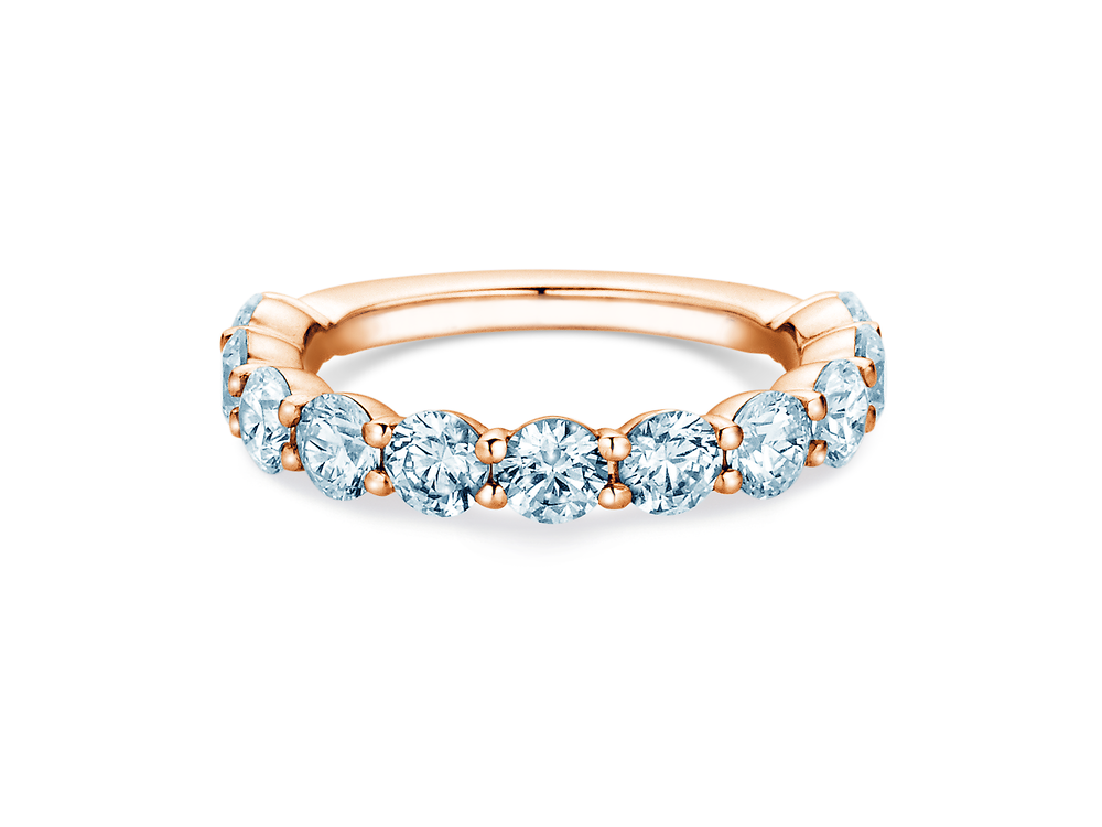 Eternityring Dawn in 14K Roségold mit Diamanten 2,20ct G/SI