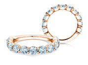 Eternityring Dawn in 9K Roségold