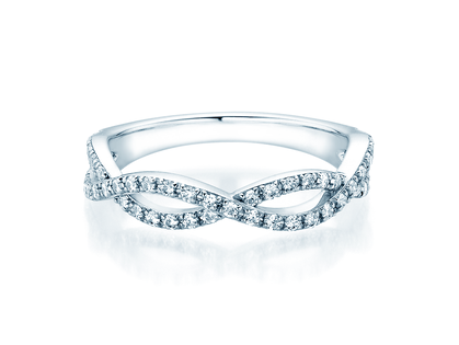 Eternityring Diamond Curve