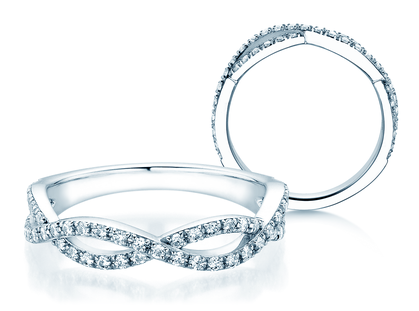 Eternityring Diamond Curve