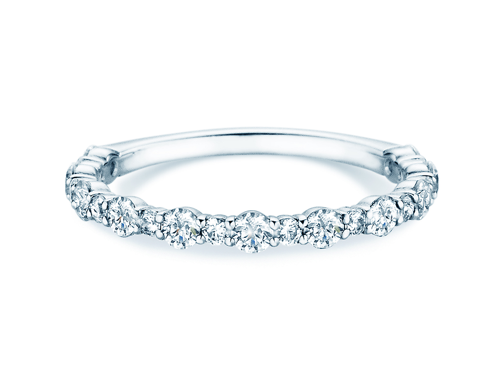 Eternityring Diamond Pulse in 14K Weißgold mit Diamanten 0,59ct G/SI