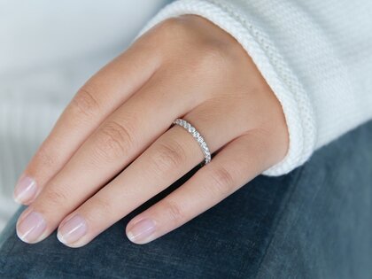 Eternityring Dusk in Platin