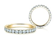 Eternityring Dusk in Gelbgold
