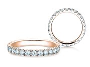 Eternityring Dusk in 9K Roségold