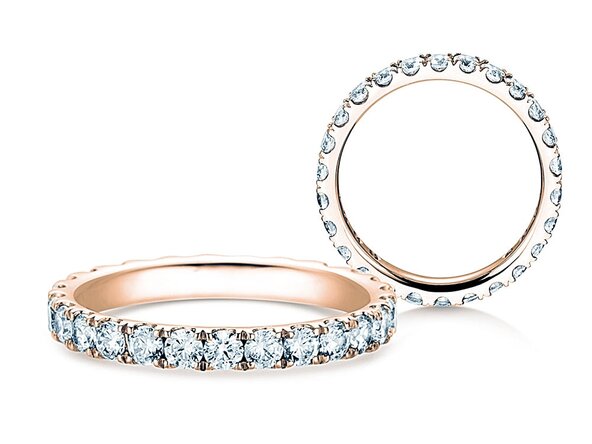 Eternityring Dusk in Roségold