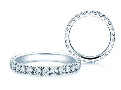 Eternityring Dusk in Weißgold