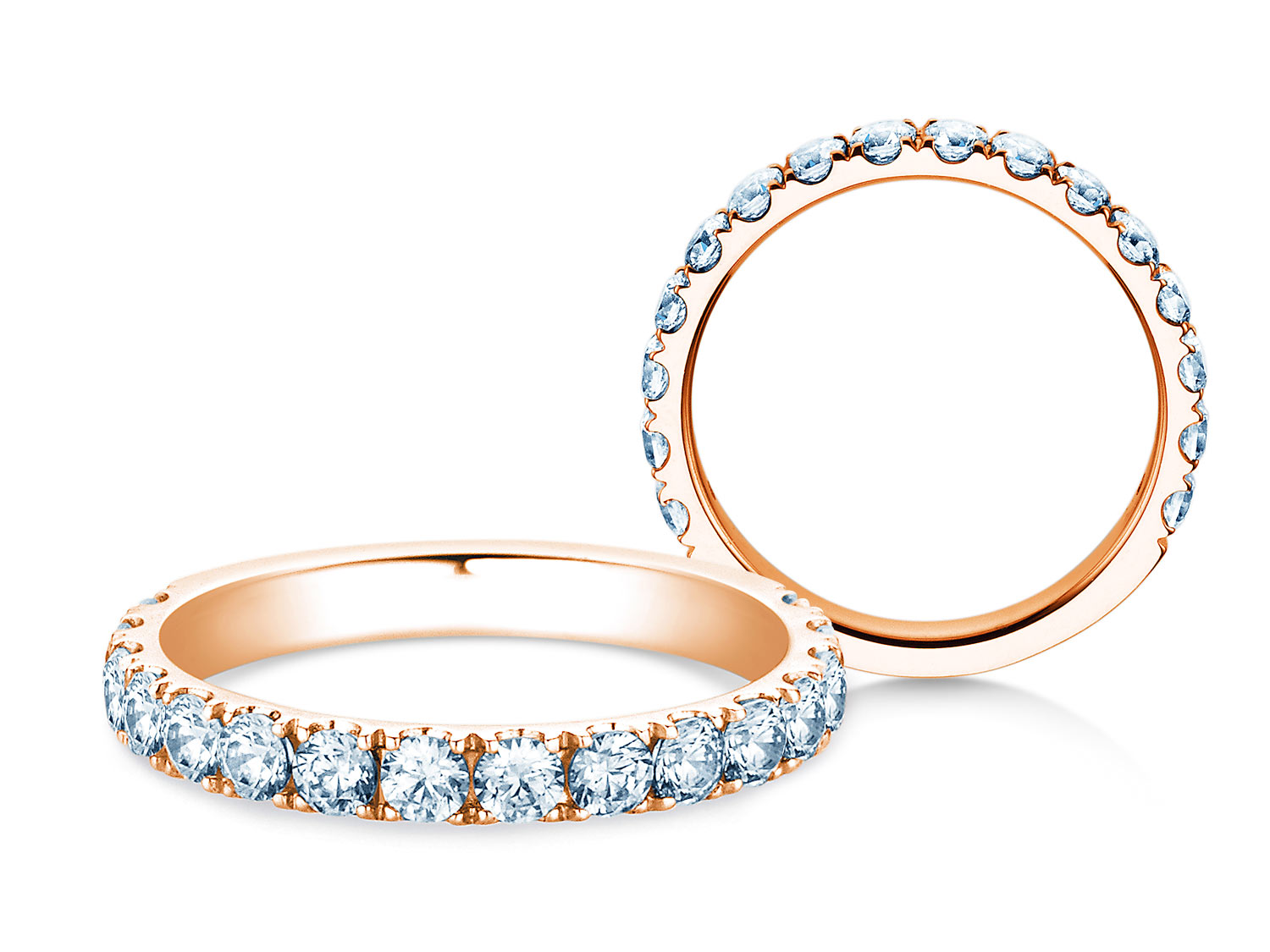 Ring Dusk in 9K Roségold