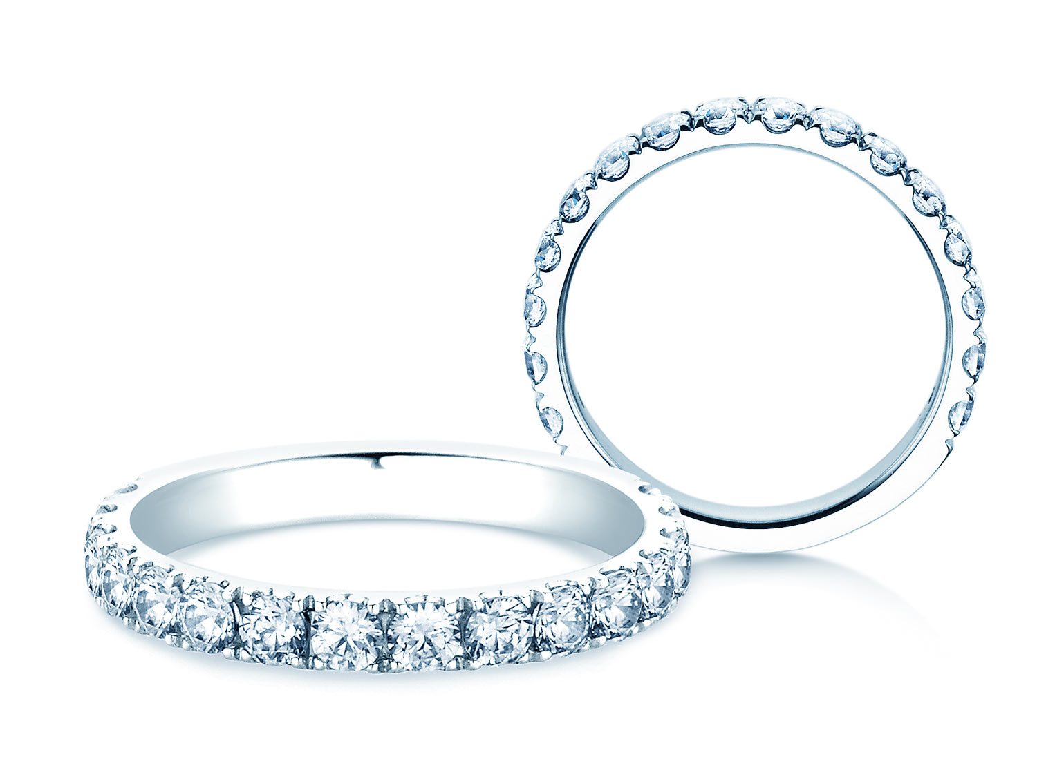 Ring Dusk in Weißgold