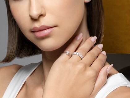 Eternityring Emerald Cut Eternity