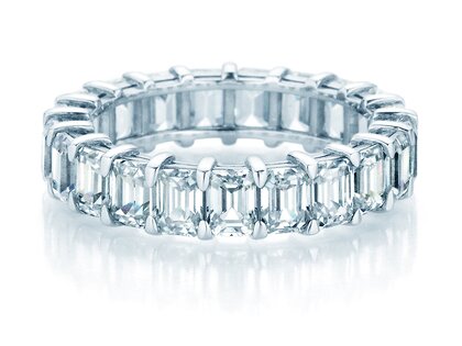 Eternityring Emerald Cut Eternity