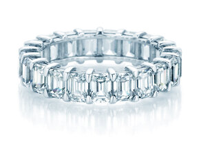 Eternityring Emerald Cut Eternity
