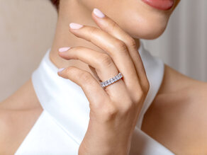 Eternityring Emerald Cut Eternity