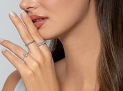 Ring Emerald Cut Eternity Labordiamant