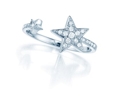 Verlobungsring Facing Stars