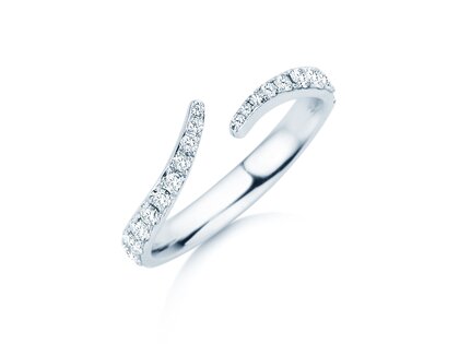 Eternityring Flow Pavé