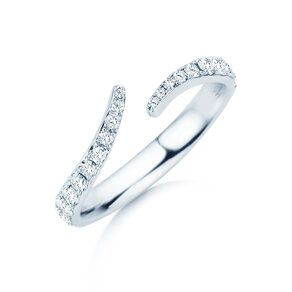 Eternityring Flow Pavé