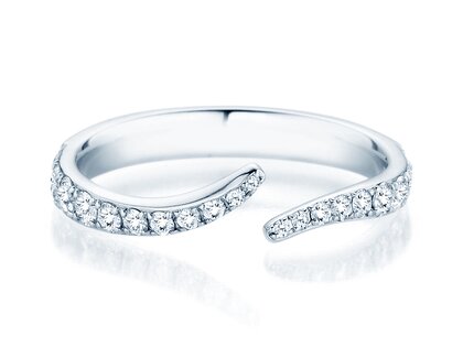 Eternityring Flow Pavé