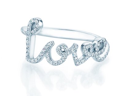 Ring Love Diamonds Pavé