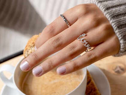 Ring Love Diamonds Pavé