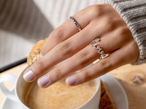 Ring Love Diamonds Pavé