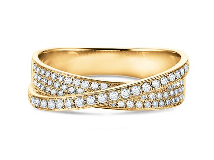 Eternityring Love Diamonds Pavé