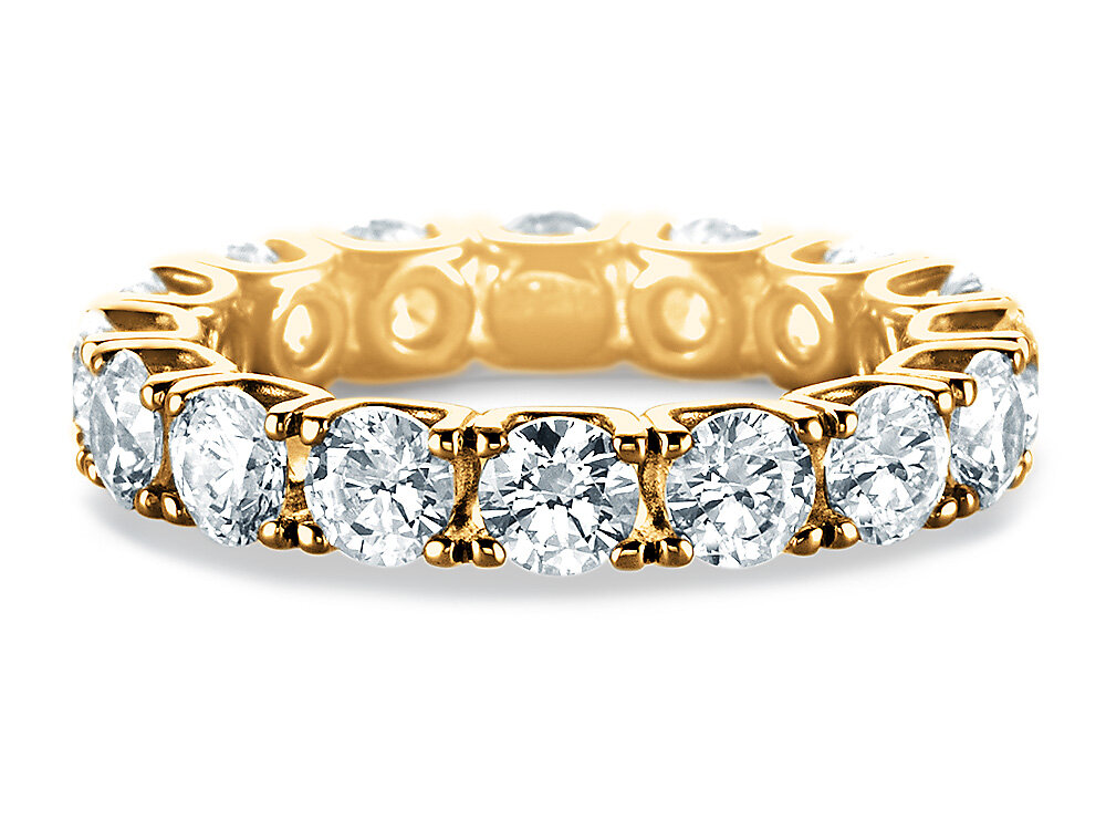 Eternityring Magic Moment Big in 18K Gelbgold mit Diamanten 3,75ct G/SI