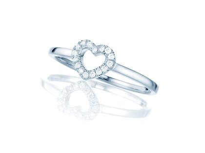 Eternityring Precious Heart