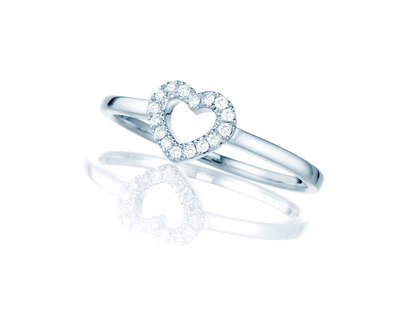 Eternityring Precious Heart