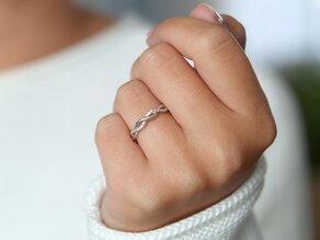 Eternityring Sparkling Curve