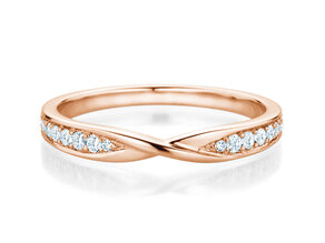 Eternityring Spin Diamonds in Roségold