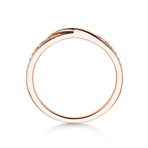 Eternityring Spin Diamonds in Roségold