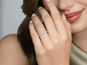 Eternityring V-Eternity in Platin