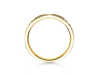 Eternityring V-Eternity in 9K Gelbgold