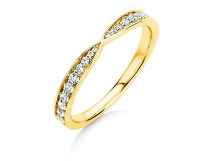 Eternityring V-Eternity in 9K Gelbgold