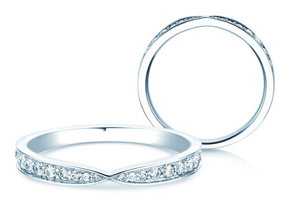 Eternityring V-Eternity in Platin