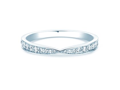 Eternityring V-Eternity in Platin