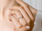 Ring Asscher Cut Labordiamant