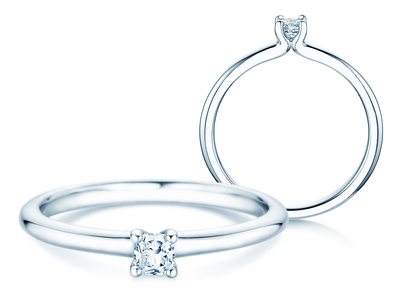 Diamantring Cushion Clean