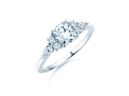 Ring Cushion Marquise Labordiamant