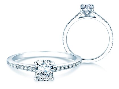 Ring Cushion Pavé Labordiamant